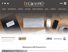 Tablet Screenshot of ergrove.co.uk